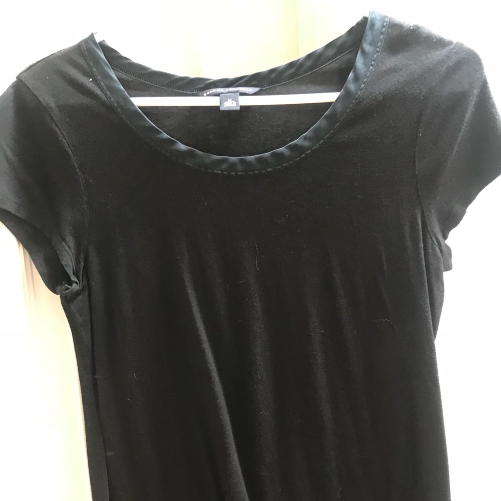 Banana Republic black short sleeve shirt.  Medium